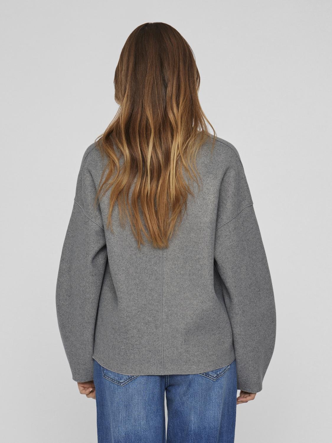 VIJUICE Jacket - Medium Grey Melange - VERO MODA & VILA Bergvik